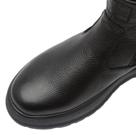 МУЖСКИЕ БОТИНКИ НАТУРАЛЬНАЯ КОЖА / НАТУРАЛЬНЫЙ МЕХ CORVETTO