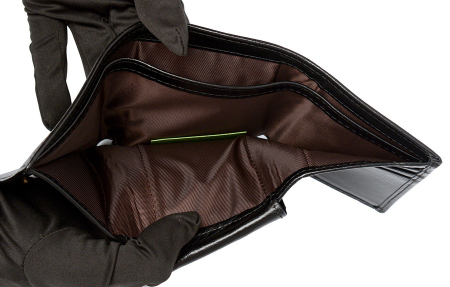 КОШЕЛЕК МУЖСКОЙ НАТУРАЛЬНАЯ КОЖА ГОНКОНГ