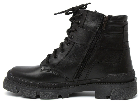 МУЖСКИЕ БОТИНКИ НАТУРАЛЬНАЯ КОЖА / НАТУРАЛЬНЫЙ МЕХ CORVETTO