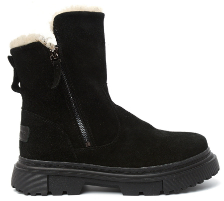 ЖЕНСКИЕ САПОГИ НАТУРАЛЬНАЯ КОЖА(ВЕЛЮР) /НАТУРАЛЬНАЯ  ШЕРСТЬ CORVETTO ИТАЛИЯ