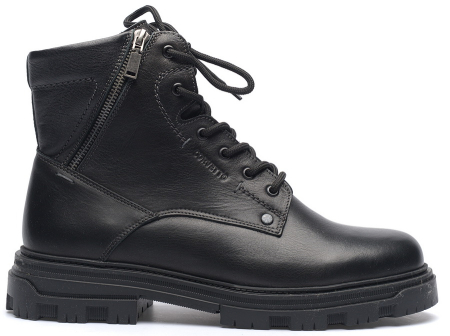 МУЖСКИЕ БОТИНКИ НАТУРАЛЬНАЯ КОЖА / НАТУРАЛЬНЫЙ МЕХ CORVETTO