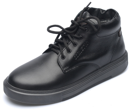 МУЖСКИЕ БОТИНКИ НАТУРАЛЬНАЯ КОЖА / НАТУРАЛЬНАЯ ШЕРСТЬ CORVETTO