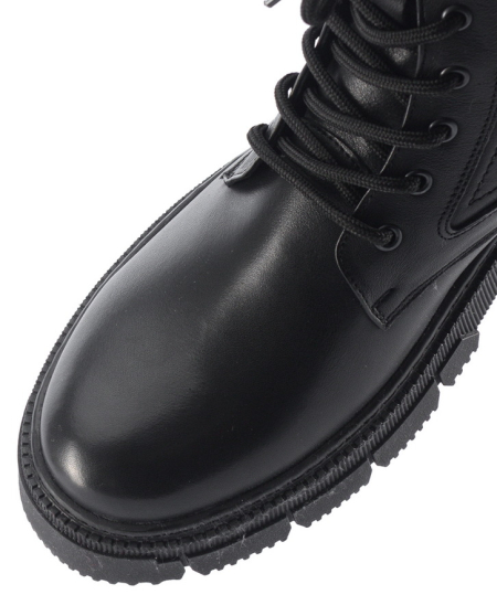 МУЖСКИЕ БОТИНКИ НАТУРАЛЬНАЯ КОЖА / НАТУРАЛЬНЫЙ МЕХ CORVETTO