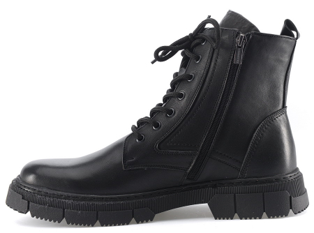 МУЖСКИЕ БОТИНКИ НАТУРАЛЬНАЯ КОЖА / НАТУРАЛЬНЫЙ МЕХ CORVETTO