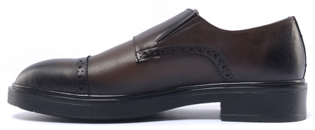 МУЖСКИЕ ПОЛУБОТИНКИ МОНКИ НАТУРАЛЬНАЯ КОЖА CORVETTO ИТАЛИЯ