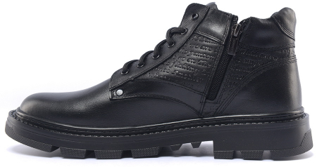 МУЖСКИЕ БОТИНКИ НАТУРАЛЬНАЯ КОЖА / НАТУРАЛЬНЫЙ МЕХ CORVETTO