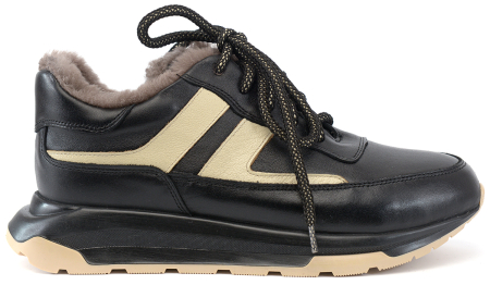 ЖЕНСКИЕ БОТИНКИ НАТУРАЛЬНАЯ КОЖА / НАТУРАЛЬНЫЙ МЕХ CORVETTO ИТАЛИЯ