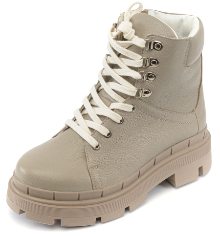 ЖЕНСКИЕ БОТИНКИ НАТУРАЛЬНАЯ КОЖА / НАТУРАЛЬНЫЙ МЕХ CORVETTO ИТАЛИЯ