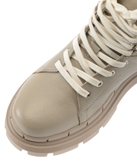 ЖЕНСКИЕ БОТИНКИ НАТУРАЛЬНАЯ КОЖА / НАТУРАЛЬНЫЙ МЕХ CORVETTO ИТАЛИЯ