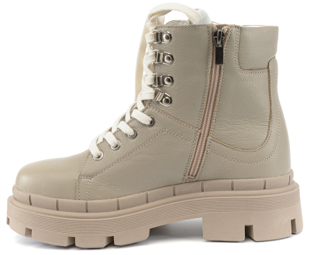 ЖЕНСКИЕ БОТИНКИ НАТУРАЛЬНАЯ КОЖА / НАТУРАЛЬНЫЙ МЕХ CORVETTO ИТАЛИЯ