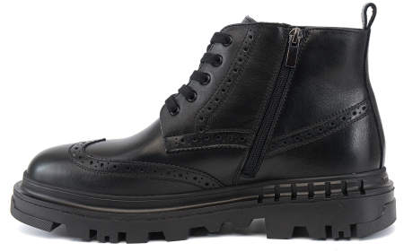 МУЖСКИЕ БОТИНКИ НАТУРАЛЬНАЯ КОЖА / ШЕРСТЬ CORVETTO