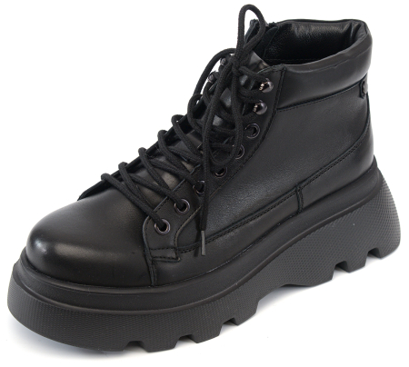 ЖЕНСКИЕ БОТИНКИ НАТУРАЛЬНАЯ КОЖА / БАЙКА CORVETTO ИТАЛИЯ