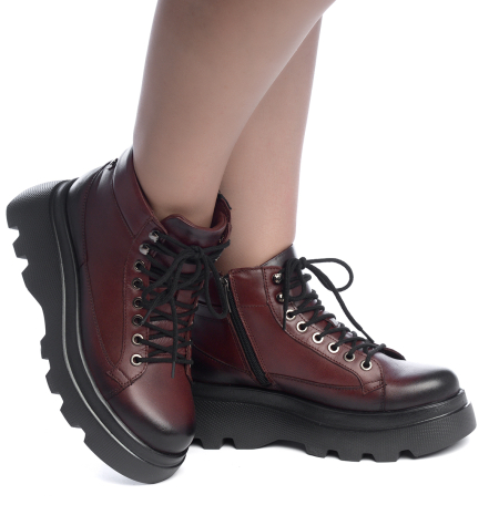 ЖЕНСКИЕ БОТИНКИ НАТУРАЛЬНАЯ КОЖА / БАЙКА CORVETTO ИТАЛИЯ