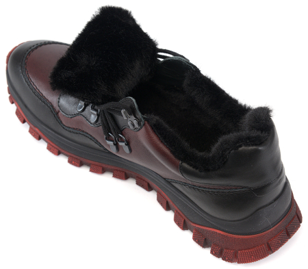 МУЖСКИЕ БОТИНКИ НАТУРАЛЬНАЯ КОЖА / ШЕРСТЬ CORVETTO