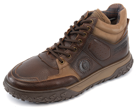 МУЖСКИЕ БОТИНКИ ПОЛУСПОРТИВНЫЕ НАТУРАЛЬНАЯ КОЖА / ШЕРСТЬ CORVETTO