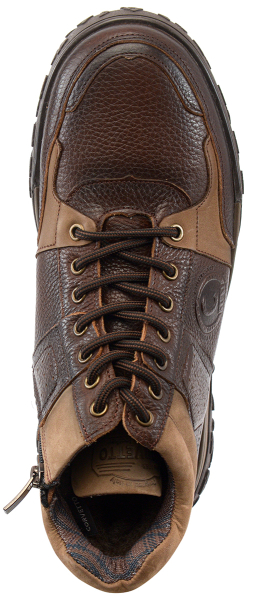 МУЖСКИЕ БОТИНКИ ПОЛУСПОРТИВНЫЕ НАТУРАЛЬНАЯ КОЖА / ШЕРСТЬ CORVETTO