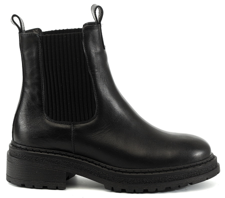 ЖЕНСКИЕ БОТИНКИ ЧЕЛСИ НАТУРАЛЬНАЯ КОЖА / ШЕРСТЬ CORVETTO ИТАЛИЯ