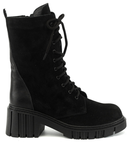 ЖЕНСКИЕ ПОЛУСАПОГИ НАТУРАЛЬНАЯ КОЖА / ВЕЛЮР / ШЕРСТЬ CORVETTO ИТАЛИЯ