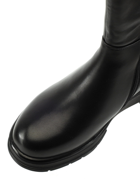 ЖЕНСКИЕ САПОГИ НАТУРАЛЬНАЯ КОЖА/ НАТУРАЛЬНЫЙ МЕХ GUGU ГЕРМАНИЯ