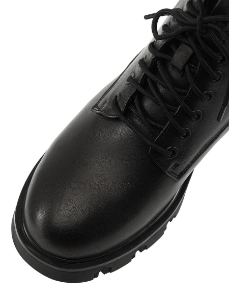 ЖЕНСКИЕ БОТИНКИ НАТУРАЛЬНАЯ КОЖА/ НАТУРАЛЬНЫЙ МЕХ GUGU ГЕРМАНИЯ