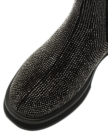 ЖЕНСКИЕ БОТИНКИ ЧЕЛСИ НАТУРАЛЬНАЯ КОЖА/ НАТУРАЛЬНЫЙ МЕХ GUGU ГЕРМАНИЯ