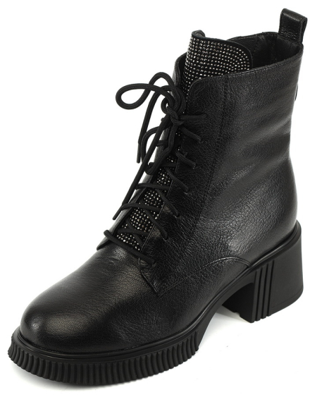 ЖЕНСКИЕ БОТИНКИ НАТУРАЛЬНАЯ КОЖА/ НАТУРАЛЬНЫЙ МЕХ GUGU ГЕРМАНИЯ