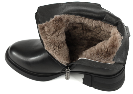 ЖЕНСКИЕ САПОГИ НАТУРАЛЬНАЯ КОЖА/ НАТУРАЛЬНЫЙ МЕХ GUGU ГЕРМАНИЯ