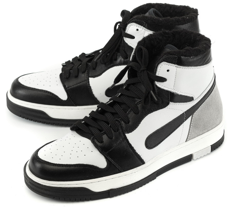 МУЖСКИЕ КРОССОВКИ НАТУРАЛЬНАЯ КОЖА / ШЕРСТЬ РОССИЯ