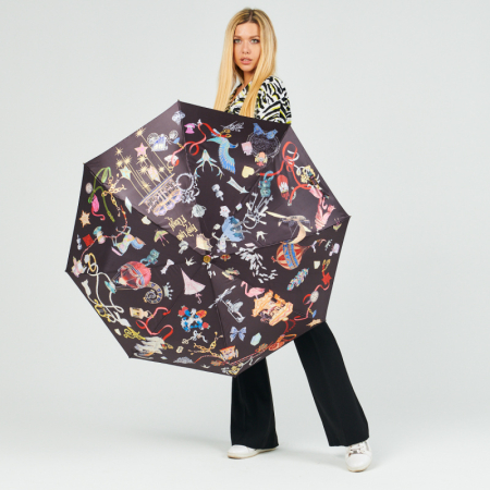 ЗОНТ ЖЕНСКИЙ ПРЕМИУМ АВТОМАТ FLIORAJ