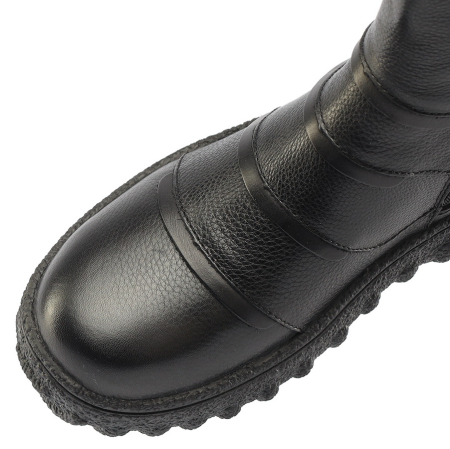 ЖЕНСКИЕ БОТИНКИ НАТУРАЛЬНАЯ КОЖА / НАТУРАЛЬНЫЙ МЕХ GUGU ГЕРМАНИЯ