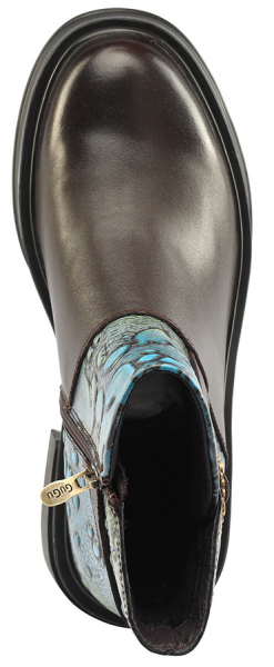 ЖЕНСКИЕ БОТИНКИ НАТУРАЛЬНАЯ КОЖА / БАЙКА GUGU ГЕРМАНИЯ