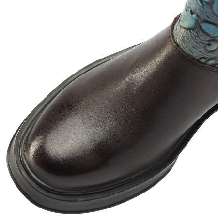 ЖЕНСКИЕ БОТИНКИ НАТУРАЛЬНАЯ КОЖА / БАЙКА GUGU ГЕРМАНИЯ