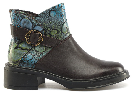 ЖЕНСКИЕ БОТИНКИ НАТУРАЛЬНАЯ КОЖА / БАЙКА GUGU ГЕРМАНИЯ