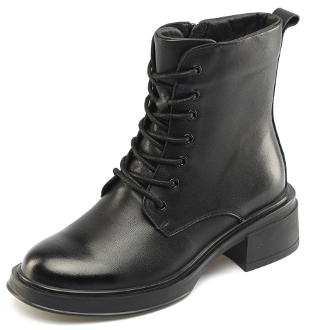 ЖЕНСКИЕ БОТИНКИ НАТУРАЛЬНАЯ КОЖА / БАЙКА GUGU ГЕРМАНИЯ