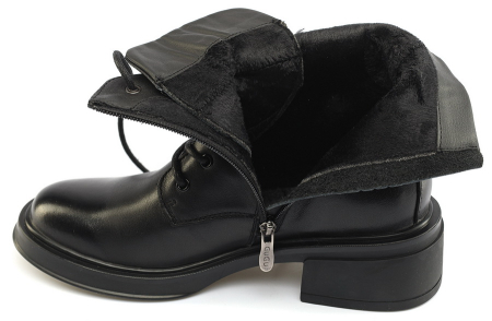 ЖЕНСКИЕ БОТИНКИ НАТУРАЛЬНАЯ КОЖА / БАЙКА GUGU ГЕРМАНИЯ