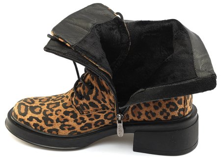 ЖЕНСКИЕ БОТИНКИ НАТУРАЛЬНАЯ КОЖА / БАЙКА GUGU ГЕРМАНИЯ