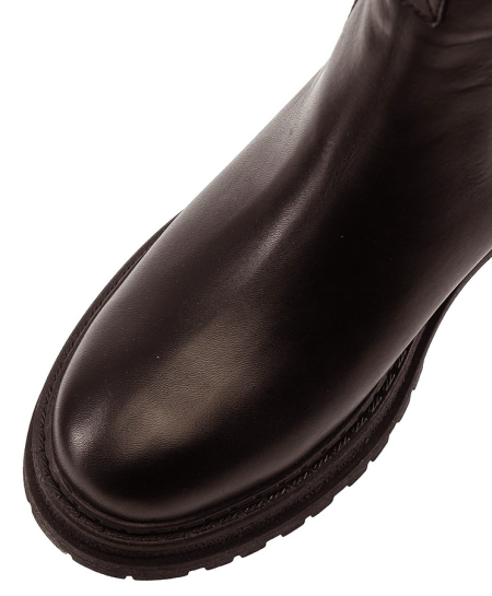 ЖЕНСКИЕ БОТИНКИ ЧЕЛСИ НАТУРАЛЬНАЯ КОЖА / ШЕРСТЬ CORVETTO ИТАЛИЯ