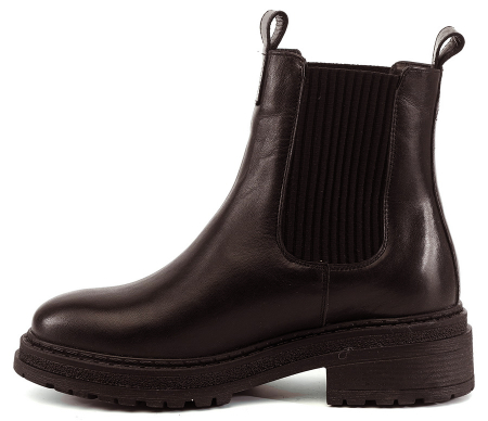 ЖЕНСКИЕ БОТИНКИ ЧЕЛСИ НАТУРАЛЬНАЯ КОЖА / ШЕРСТЬ CORVETTO ИТАЛИЯ