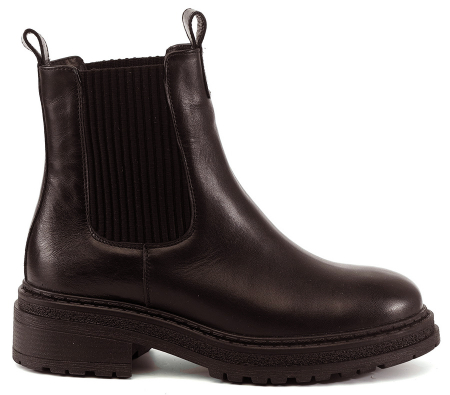 ЖЕНСКИЕ БОТИНКИ ЧЕЛСИ НАТУРАЛЬНАЯ КОЖА / ШЕРСТЬ CORVETTO ИТАЛИЯ