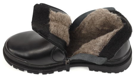 МУЖСКИЕ БОТИНКИ НАТУРАЛЬНАЯ КОЖА / ШЕРСТЬ МАРКО БЕЛАРУСЬ