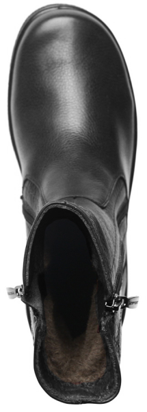 ЖЕНСКИЕ ПОЛУСАПОГИ НАТУРАЛЬНАЯ КОЖА / ШЕРСТЬ РОСВЕСТ РОССИЯ