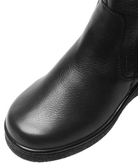 ЖЕНСКИЕ ПОЛУСАПОГИ НАТУРАЛЬНАЯ КОЖА / ШЕРСТЬ РОСВЕСТ РОССИЯ