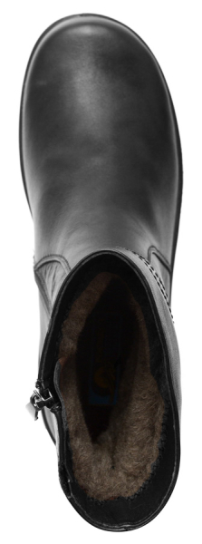 ЖЕНСКИЕ САПОГИ НАТУРАЛЬНАЯ КОЖА / ПОЛУШЕРСТЬ РОСВЕСТ РОССИЯ