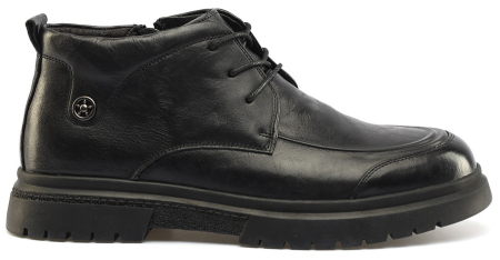 МУЖСКИЕ БОТИНКИ НАТУРАЛЬНАЯ КОЖА/БАЙКА GUGU