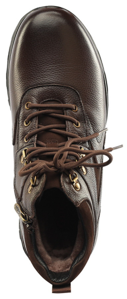 МУЖСКИЕ БОТИНКИ НАТУРАЛЬНАЯ КОЖА / НАТУРАЛЬНЫЙ МЕХ GUGU