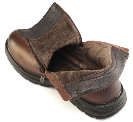 МУЖСКИЕ БОТИНКИ НАТУРАЛЬНАЯ КОЖА/ЕВРОМЕХ GUGU