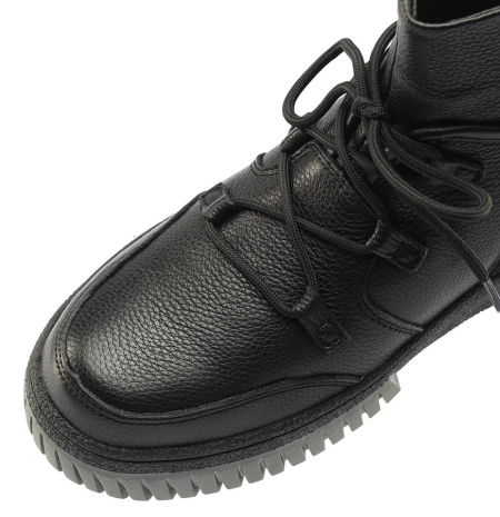 ЖЕНСКИЕ БОТИНКИ НАТУРАЛЬНАЯ КОЖА НАТУРАЛЬНЫЙ МЕХ GUGU ГЕРМАНИЯ