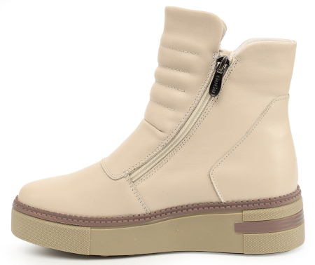 ЖЕНСКИЕ БОТИНКИ НАТУРАЛЬНАЯ КОЖА НАТУРАЛЬНЫЙ МЕХ GUGU ГЕРМАНИЯ