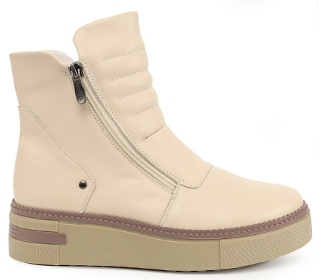 ЖЕНСКИЕ БОТИНКИ НАТУРАЛЬНАЯ КОЖА НАТУРАЛЬНЫЙ МЕХ GUGU ГЕРМАНИЯ