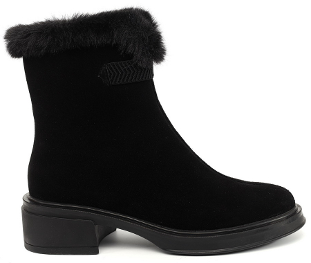 ЖЕНСКИЕ САПОГИ НАТУРАЛЬНАЯ КОЖА(ВЕЛЮР) / ШЕРСТЬ GUGU ГЕРМАНИЯ